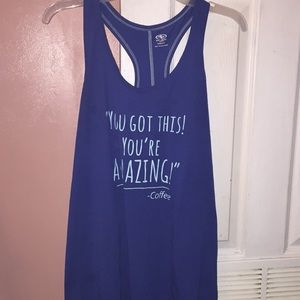 Workout tank top